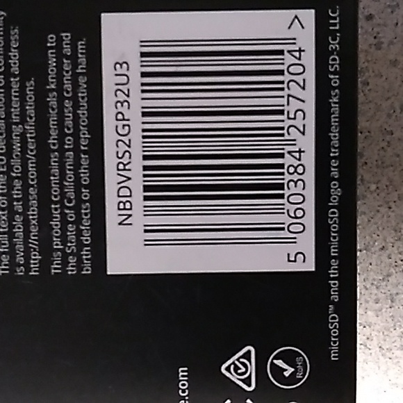 NextBase Dash Cams 222 & 32GB Go Pack case & U3 microSD card - Picture 14 of 14